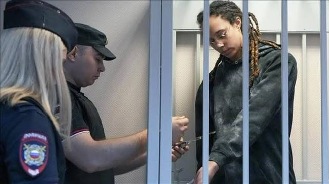 Jailed US basketball star Brittney Griner moved to a Russian penal colony