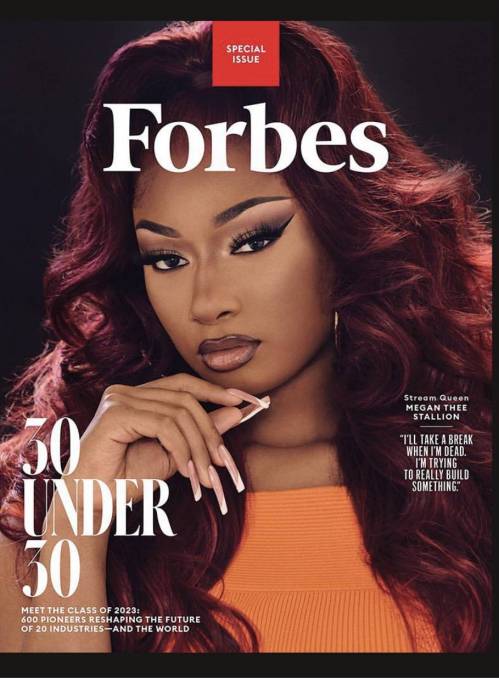 Megan Thee Stallion Becomes the First Black Woman to Cover 'Forbes' 30 Under 30