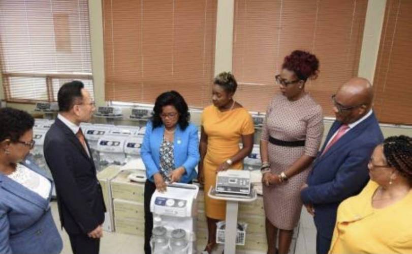 Jamaica gets medical supplies from Korea