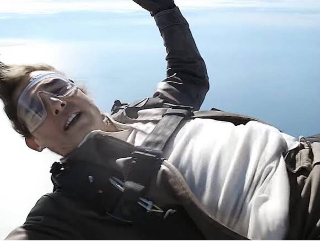 Tom Cruise Celebrates 'Top Gun: Maverick' Success By Jumping Out of a Plane