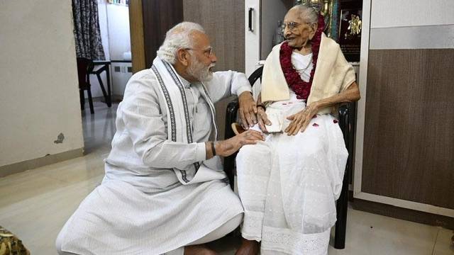Indian PM Modi's mother, Heeraben Modi, dies aged 99