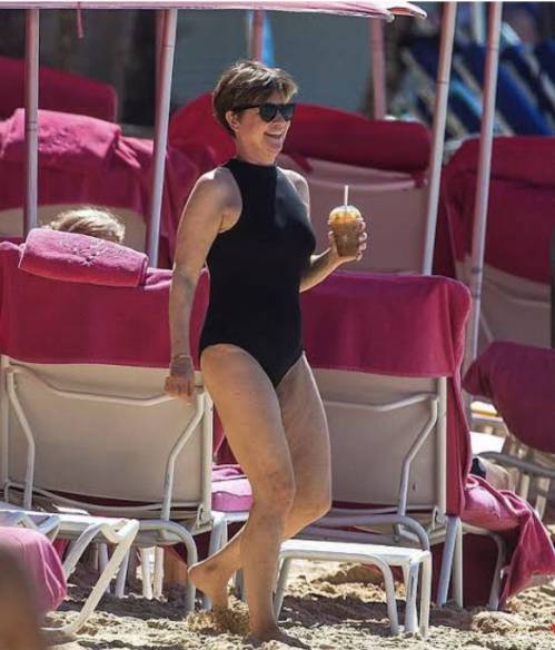 Wow! Emma Forbes, 57, Looks Incredible In A Black Swimsuit in Barbados