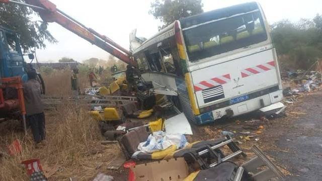 President Sall declares mourning in Senegal for the bus crash that killed 40