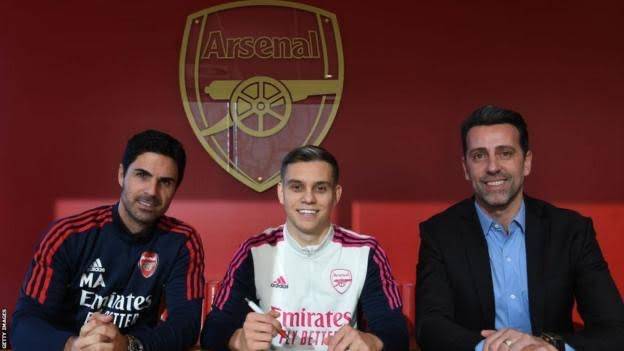 Leandro Trossard joins Arsenal from Brighton for £21m