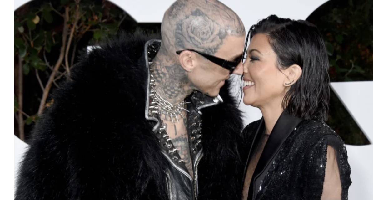 Travis Barker Gets Tattoo of Wife Kourtney Kardashian's Eyes