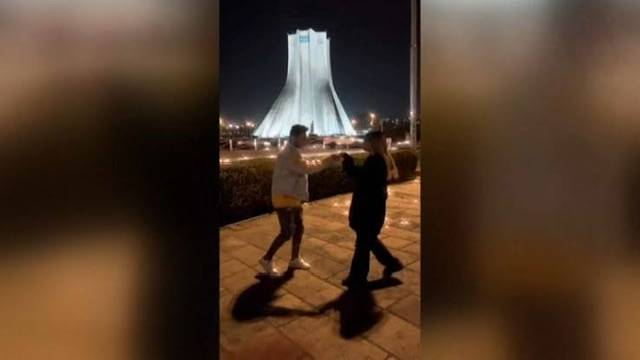 A dancing couple in Iran given a 10-year jail sentence