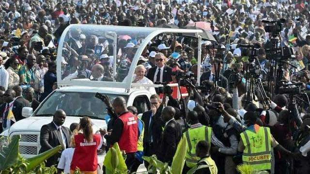 Pope Francis celebrated Kinshasa Mass in DR Congo
