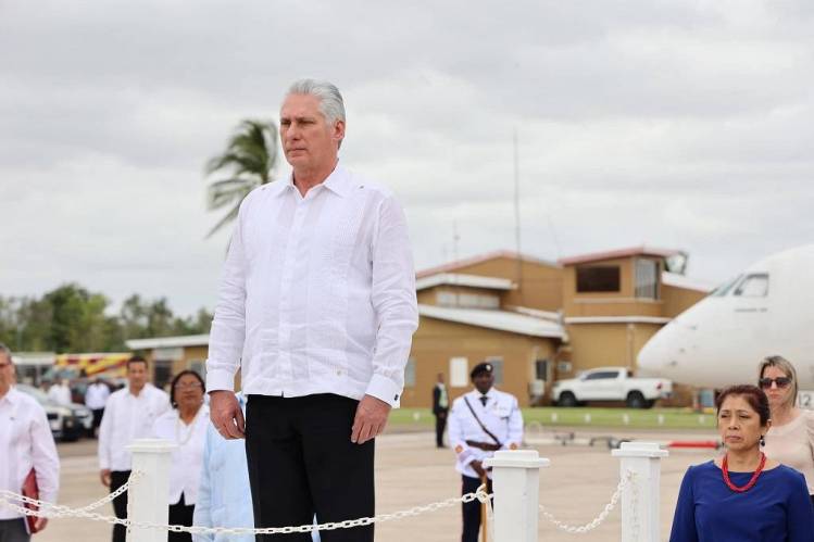 Cuban President visits Belize – US urged to lift sanctions on Cuba