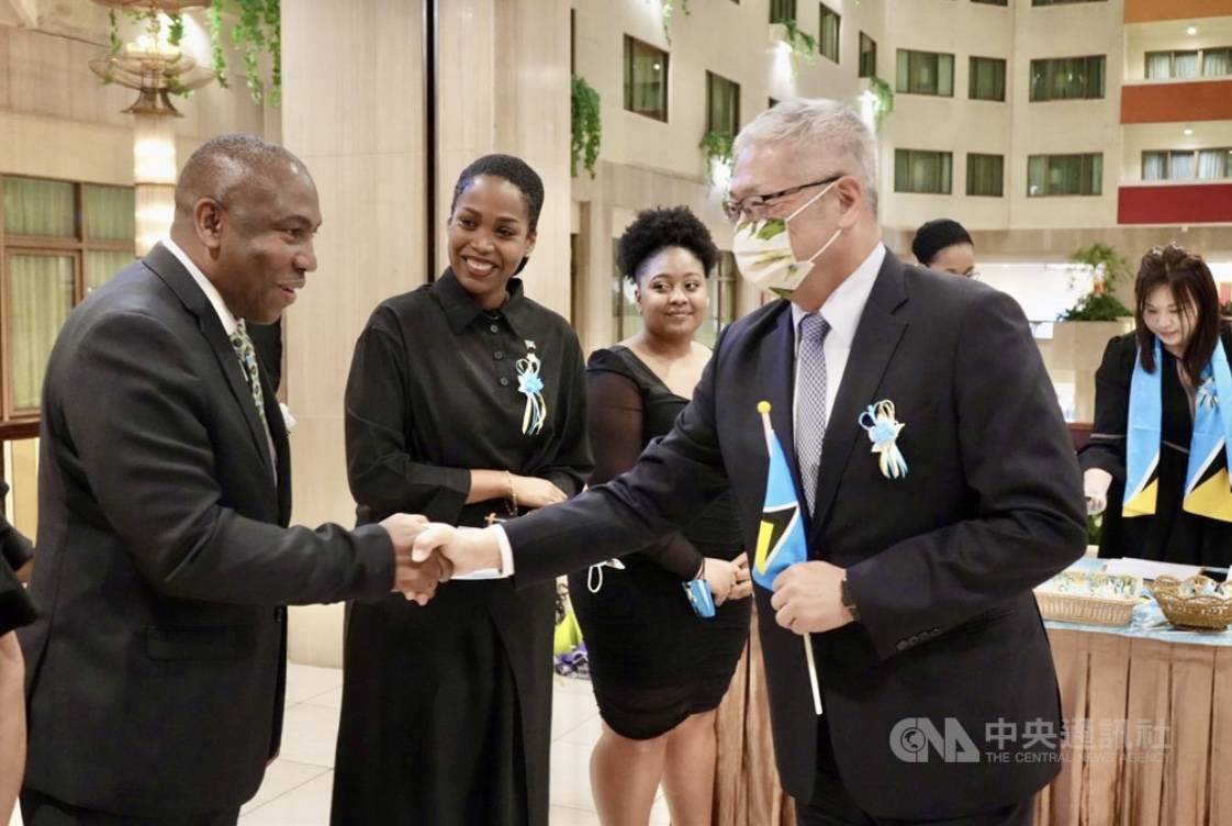 Saint Lucia holds Independence celebration, pledges support for Taiwan