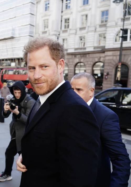 Prince Harry Shows Up at High Court For Hearing Against Associated Newspapers