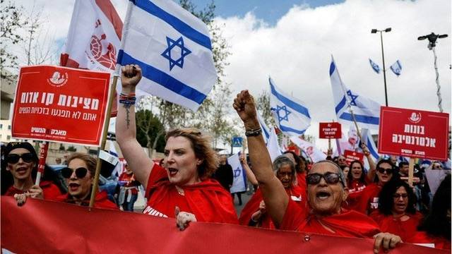 Israel is in a serious domestic crisis in its history, with crowds in the streets to protest judicia
