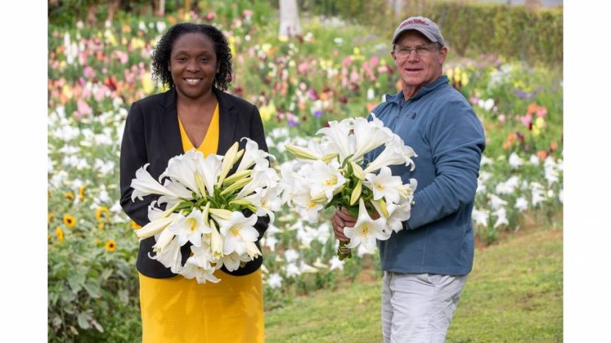 Bermuda sends Easter Lilies to King Charles