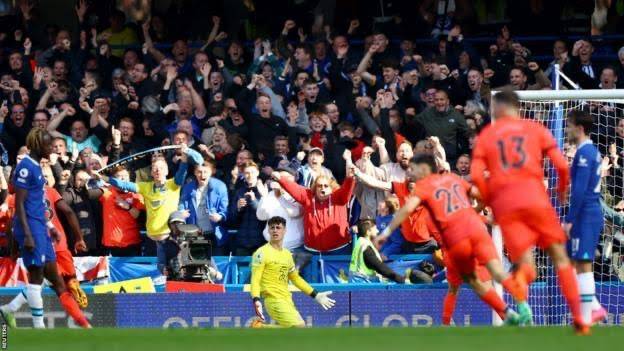 Chelsea 1-2 Brighton: Teenager Julio Enciso scores stunning goal