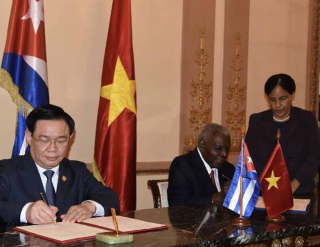 Cuba and Vietnam Sign Four Cooperation Agreements in Economic Sectors