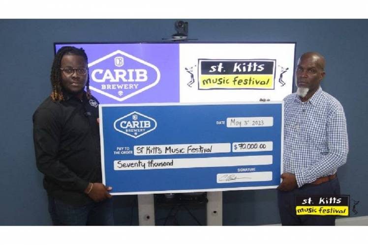 Carib Brewery Named Platinum Sponsor of St Kitts Music Festival