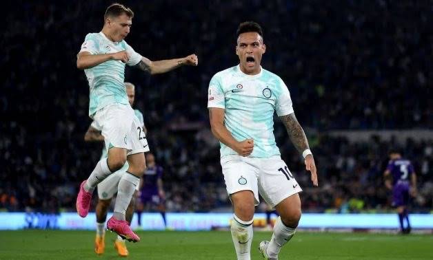 Fiorentina 1-2 Inter Milan: Martinez doubles as Inter retain Coppa Italia crown