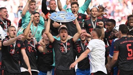 Bayern secured 11th consecutive Bundesliga title