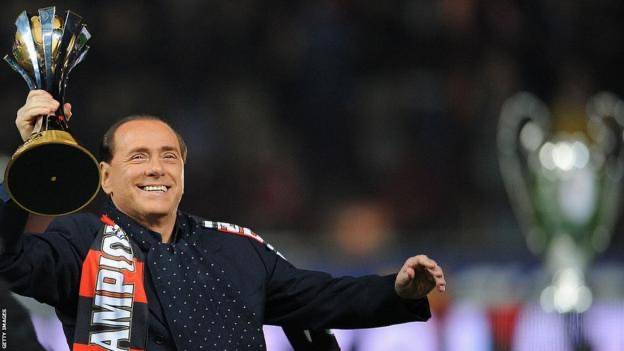 AC Milan pays tribute to Silvio Berlusconi, the late owner