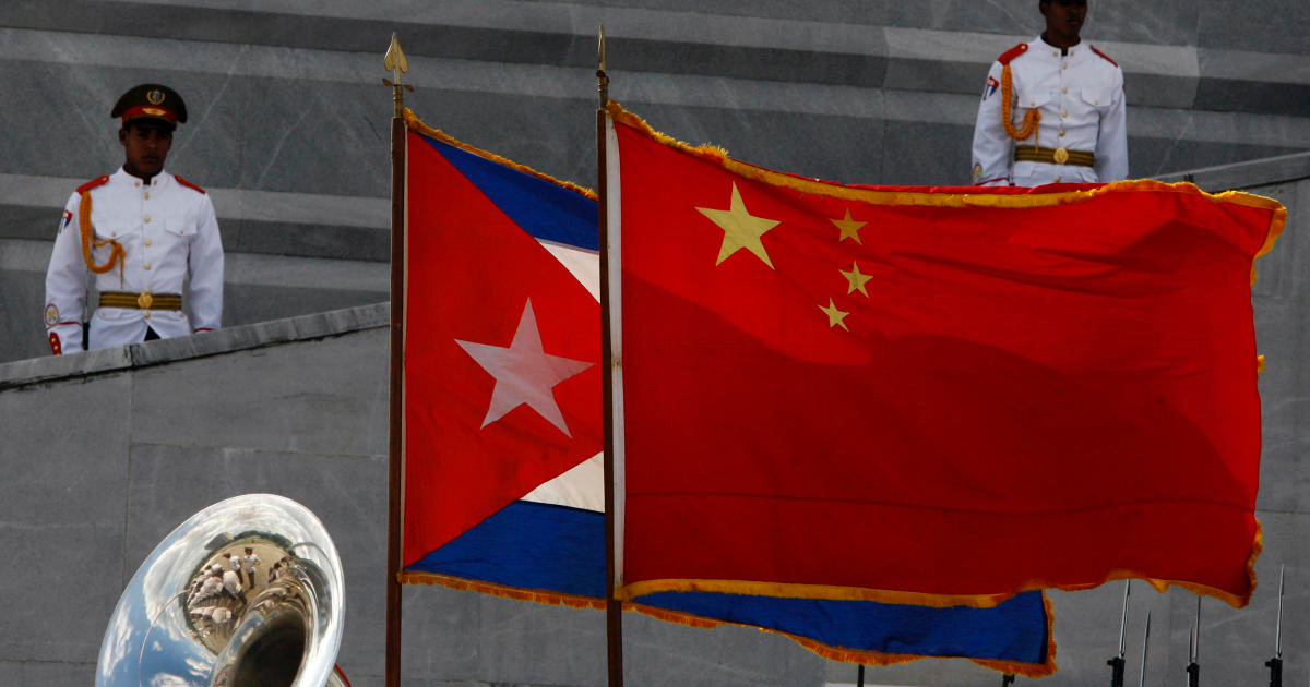China and Cuba are negotiating to establish a joint military training facility