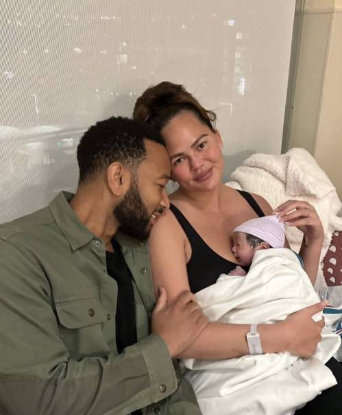 Chrissy Teigen and John Legend Welcome a Baby Boy Via Surrogate