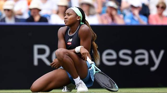 Coco Gauff loses straight sets in the  semi-finals of the Eastbourne International