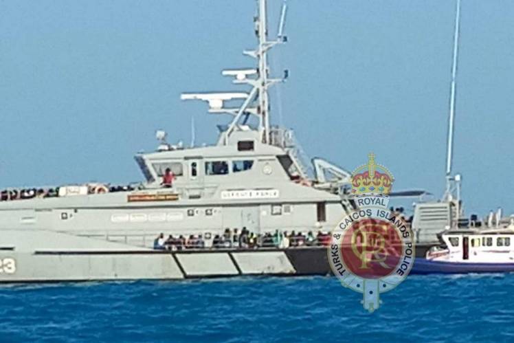 Haitian migrant vessel stopped near Turks and Caicos Islands