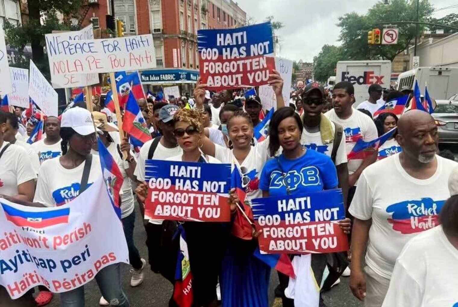 Haitians around the world call for action to stop gang violence