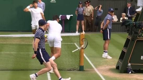 Novak Djokovic fined for smashing racquet in Wimbledon 2023 men's final