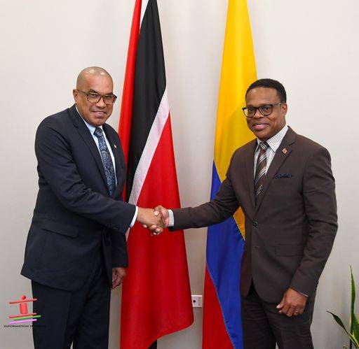 Browne meets with Colombian Ambassador