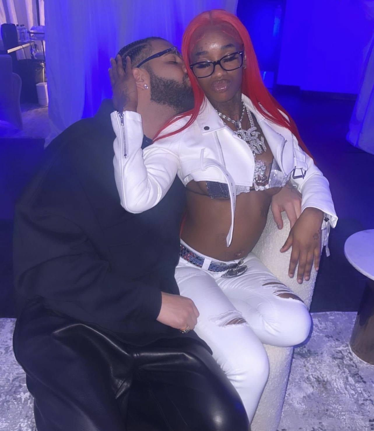 Drake Kisses Rapper Sexyy Red, Calls Her His 'Rightful Wife'