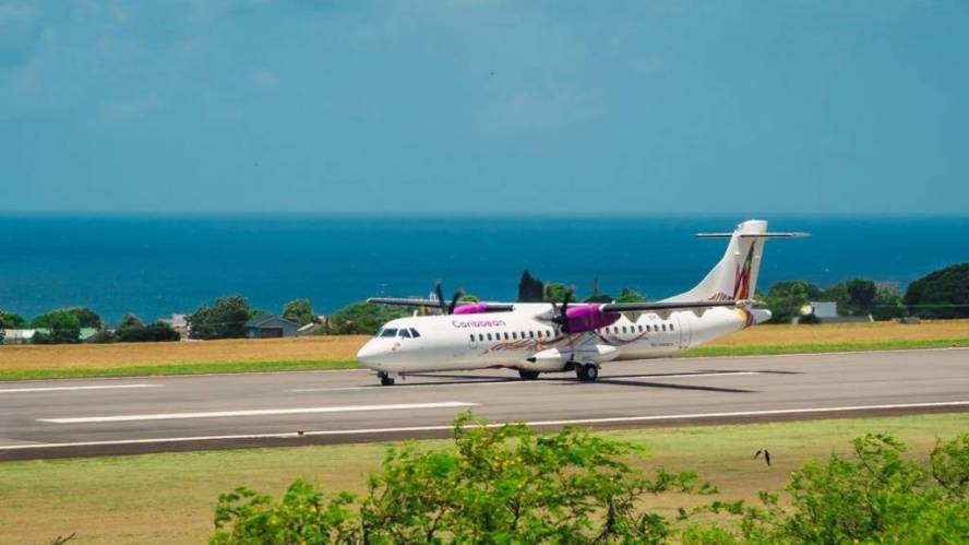 Caribbean Airlines makes inaugural flight to St Kitts and Nevis