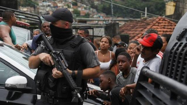 Police raids in Brazil leaves at least 43 people dead