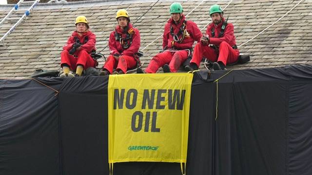 Greenpeace protesters arrested at Rishi Sunak's North Yorkshire home