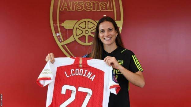 Arsenal sign Spain's World Cup champion Laia Codina from Barcelona