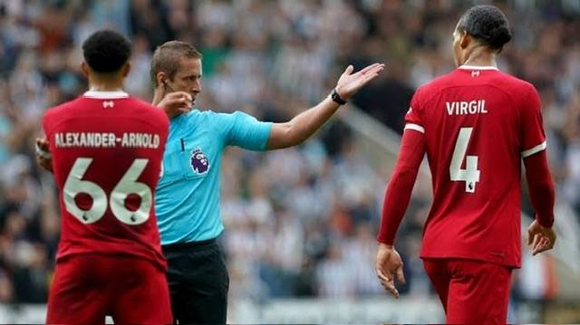 Liverpool player Virgil van Dijk charged by FA after red card against Newcastle