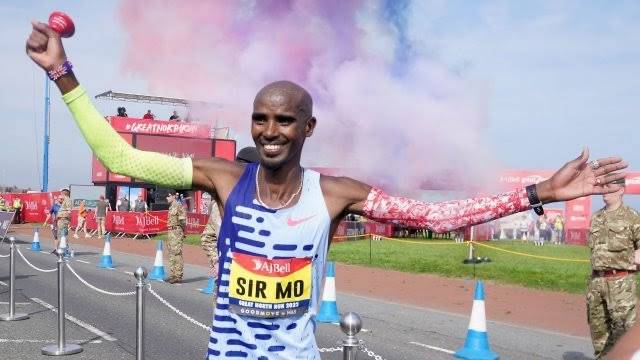 Mo Farah fourth in the last race of career in the Great North Run 2023