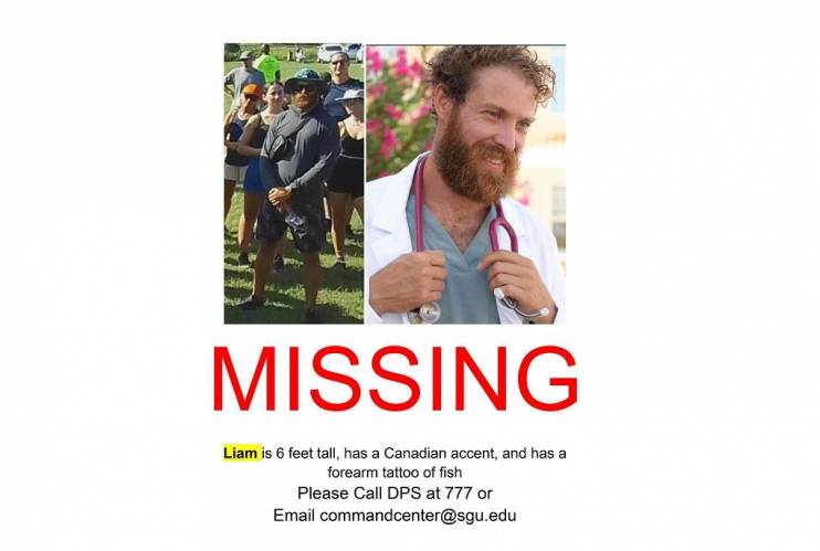 Visitor reported missing in Grenada