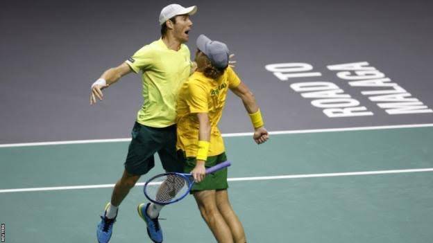 Australia beat France in Great Britain's group in Davis Cup 2023