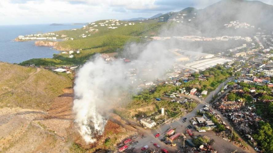 USVI: Bovoni Landfill fire extinguished