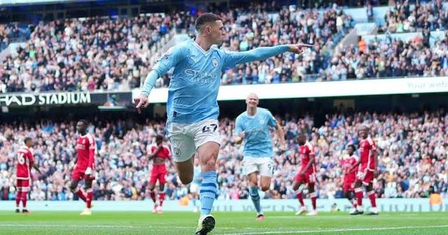 Man City 2-0 Nottingham Forest: Phil Foden and Erling Haaland claim three points