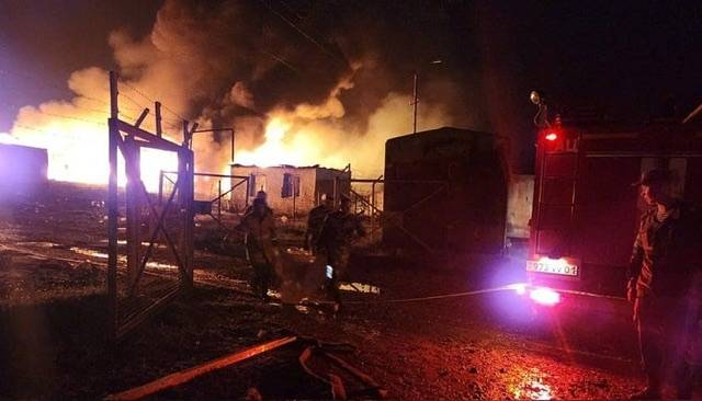 Fuel depot blast kills 20 in Nagorno-Karabakh as refugee count grows