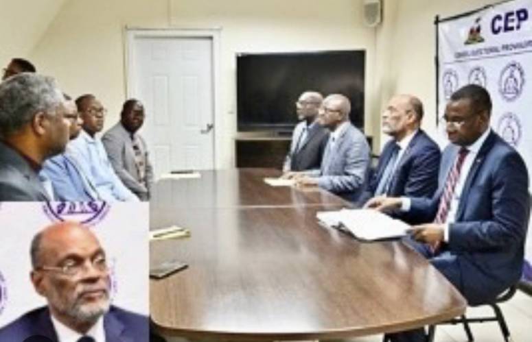 Haiti - Elections : High-level meeting between the PM and CEP executives