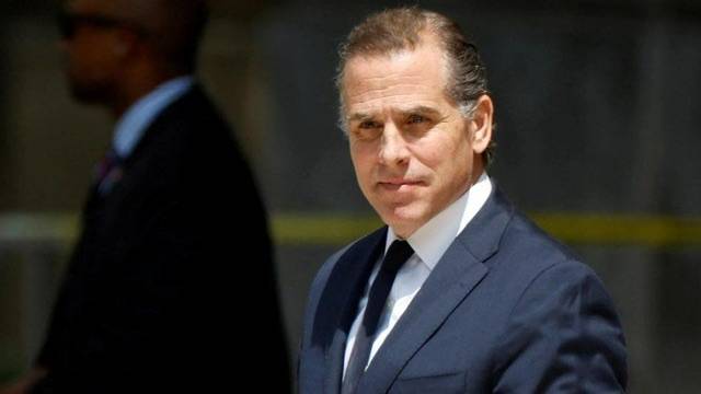 Hunter Biden claims not guilty to federal gun charges at Delaware courthouse