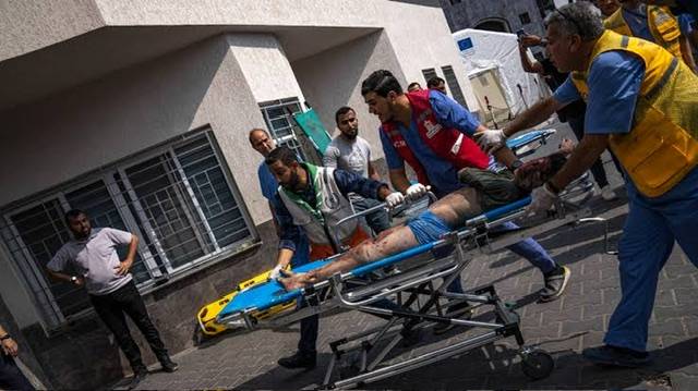 Red Cross says Gaza hospitals risk turning into morgues