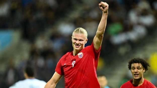 Cyprus 0-4 Norway: Haaland scores twice to keep Norway hopes alive