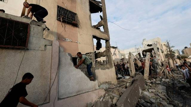 Hundreds killed as Israeli strikes hit southern Gaza refuge areas