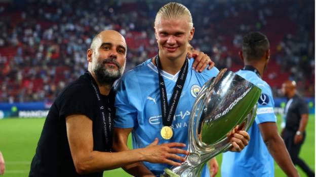 Pep Guardiola thinks Erling Haaland should win the 2023 Ballon d'Or