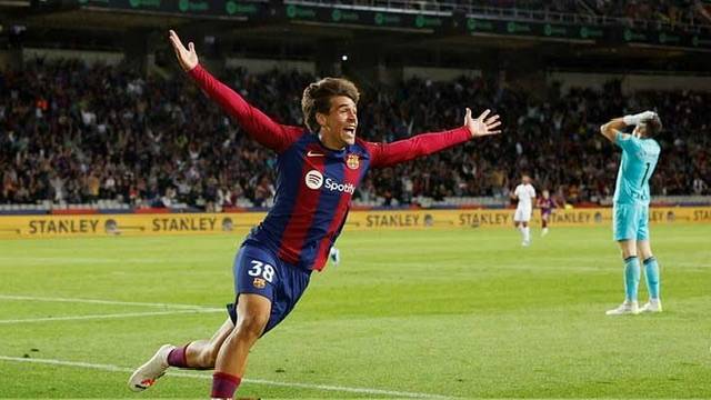 Barcelona teenager Guiu scores on dream debut to sink Bilbao
