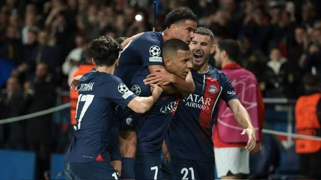 PSG secures dominant victory over AC Milan to top Group F