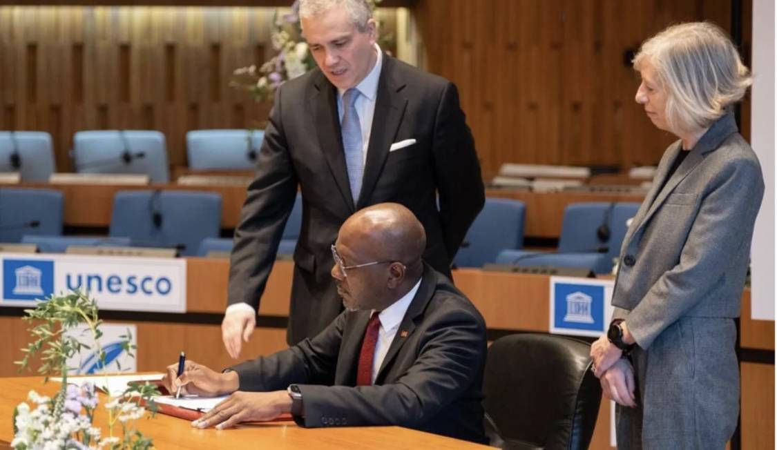 Antigua and Barbuda commits to educational collaboration with historic UNESCO convention signing